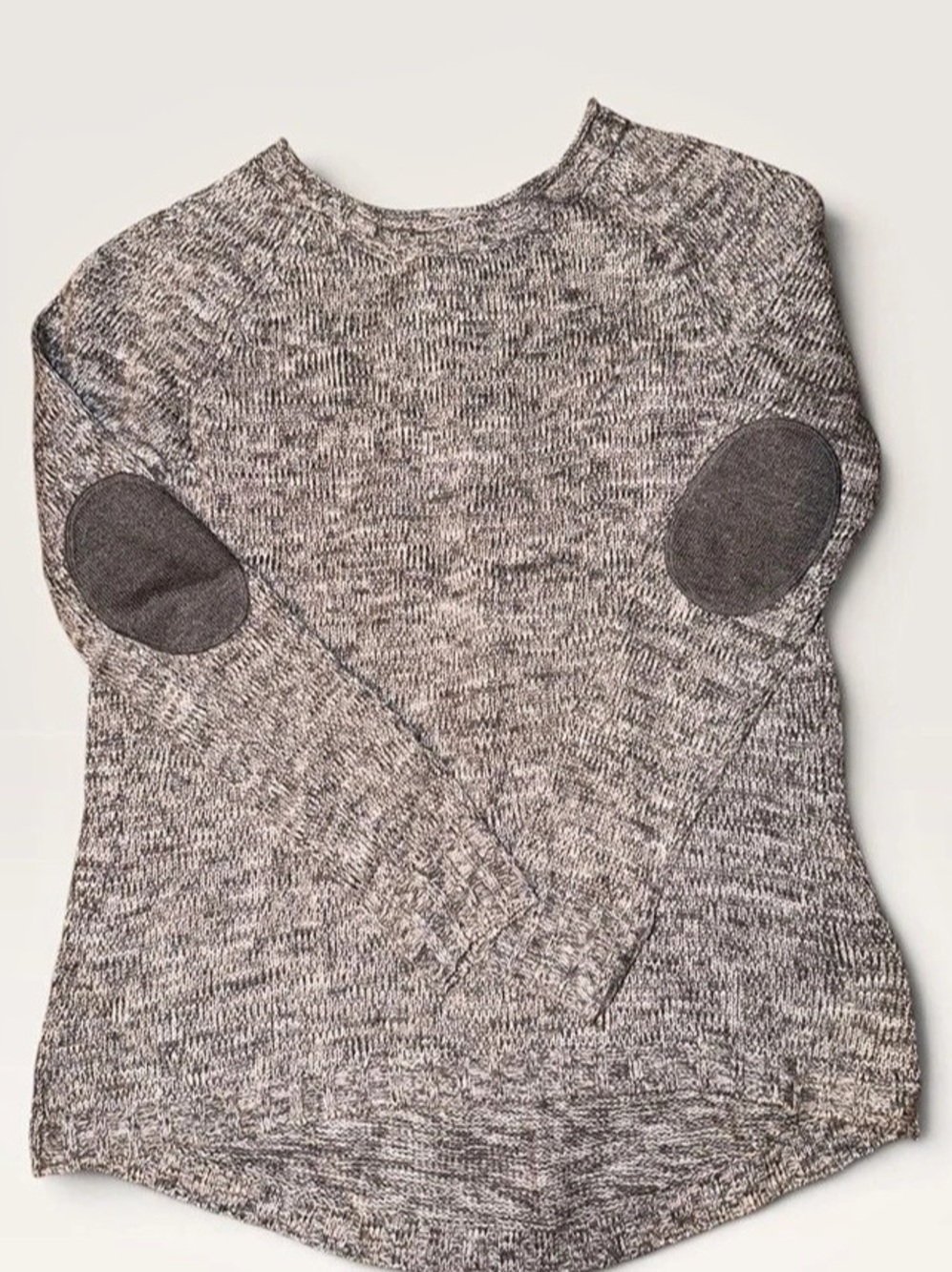 Toad&Co Crew Neck Wool Sweater Gray Size Medium